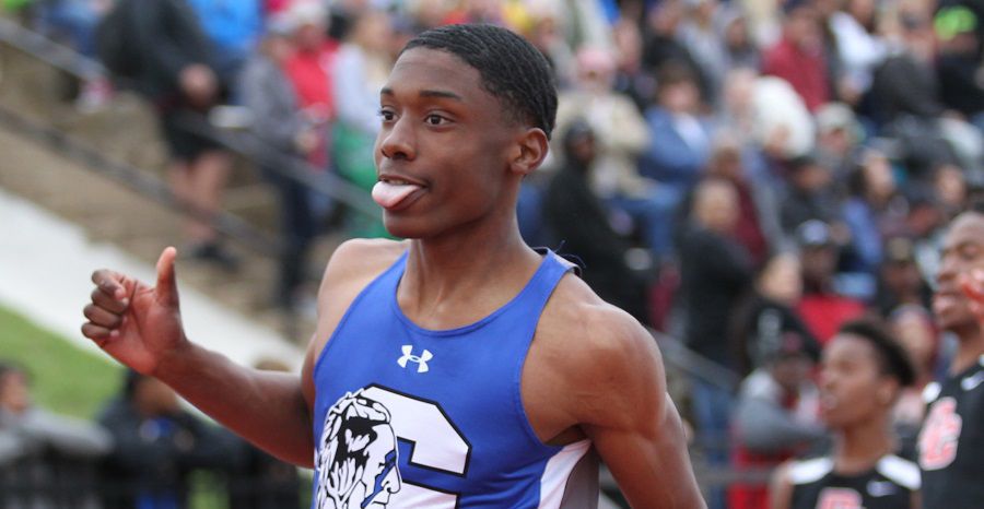 Boys track and field: Makai Blades, Glenpool